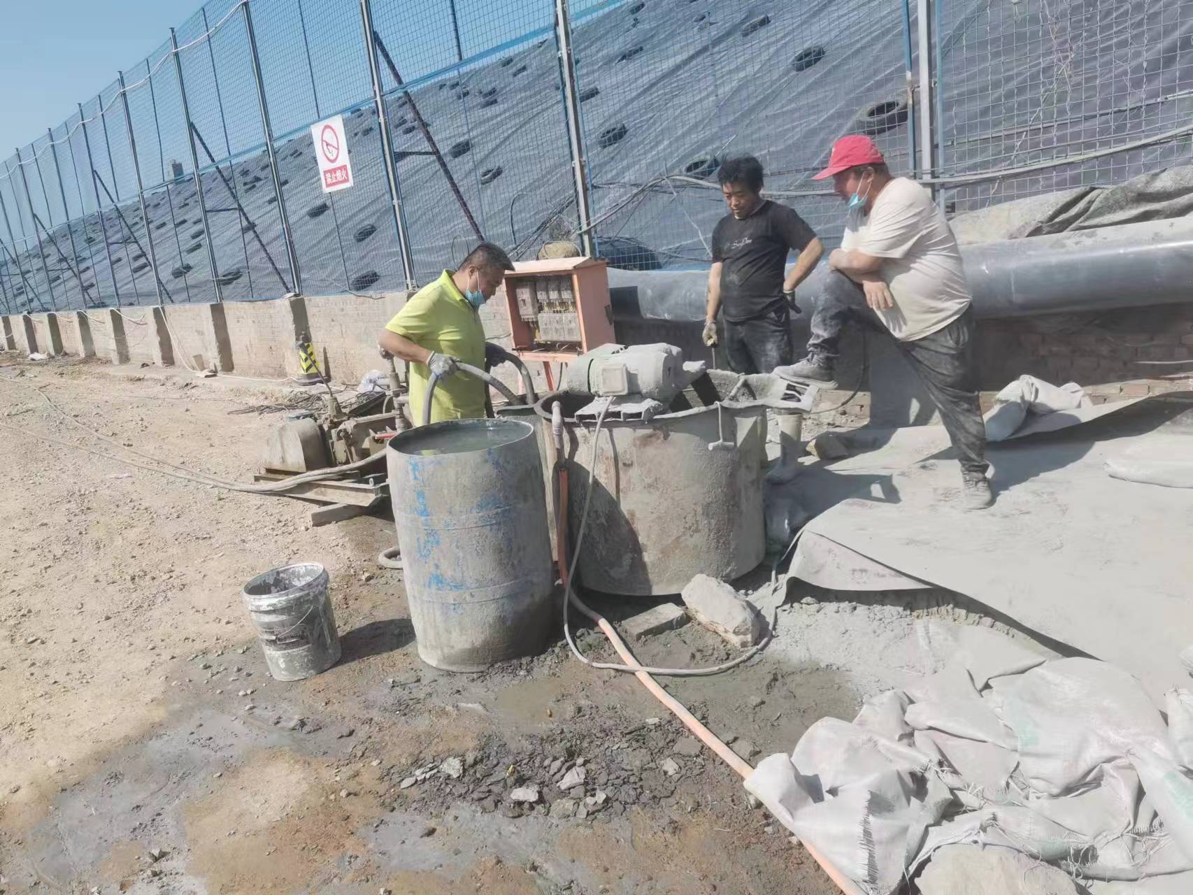 阜平袖阀管注浆